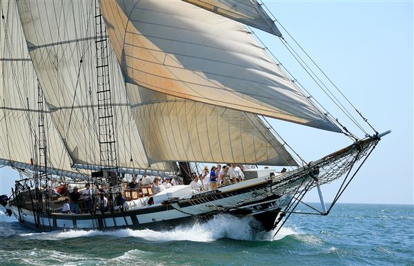 Maritime Museum of San Diego - California's official tall ship schooner the Californian (1/23/2024 - Credits: Photo Courtesy of the Maritime Museum of San Diego)