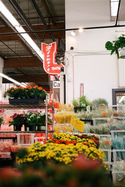 The Original Los Angeles Flower Market (2/26/2024 - Credits: OLAFM Marketing Team)