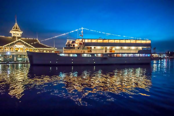 Wild Goose @ Newport Harbor - John Wayne's former Private Yacht - City Cruises (5/14/2024 - Credits: Photo Courtesy of City Experiences)