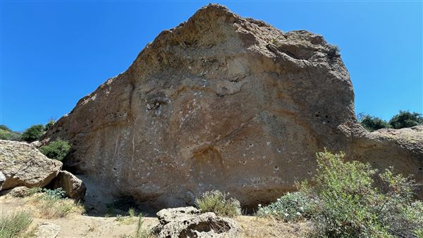 Malibu Creek State Park (SP) - Rock Wall (6/26/2024 - Credits: Brandy Davis)