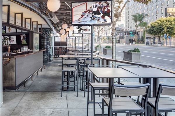 Tom's Watch Bar L.A. LIVE - Fig Patio (10/21/2024 - Credits: Tom's Watch Bar)