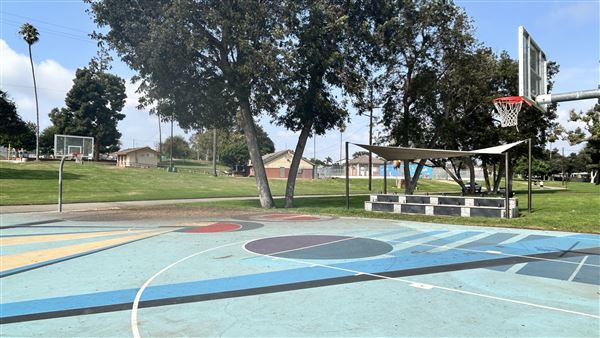 Edward Vincent Park - Basketball Court (10/17/2024 - Credits: Brandy Davis)