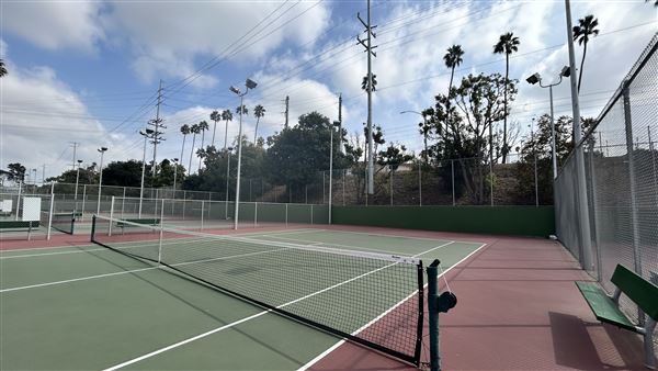 Edward Vincent Park - Tennis Courts (10/17/2024 - Credits: Brandy Davis)