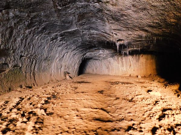 Subway Cave Lava Tube (2/27/2025 7:34:51 PM - Credits: Lassen National Forest)