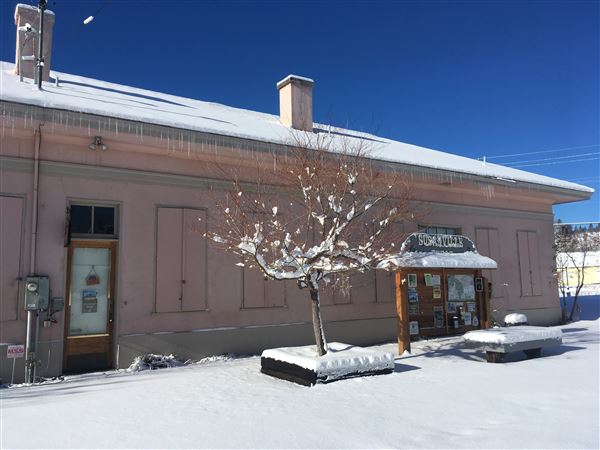 Susanville Railroad Depot (3/3/2025 - Credits: Lassen Land & Trails Trust)