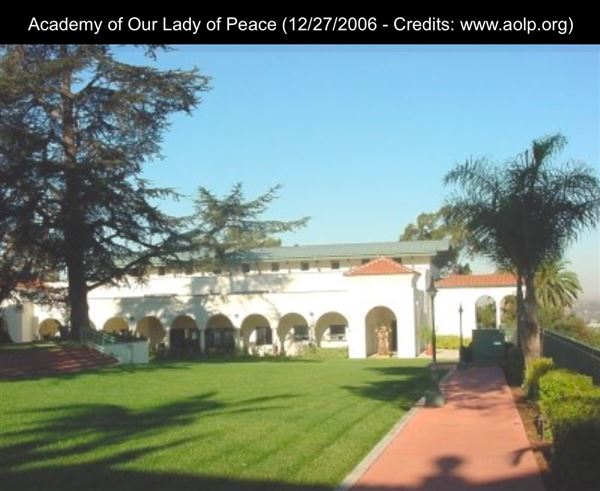 Academy of Our Lady of Peace (12/27/2006 - Credits: Academy of Our Lady of Peace)