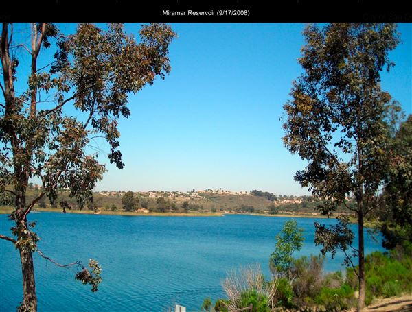 Miramar Reservoir (9/17/2008 - Credits: San Diego Film Commision)