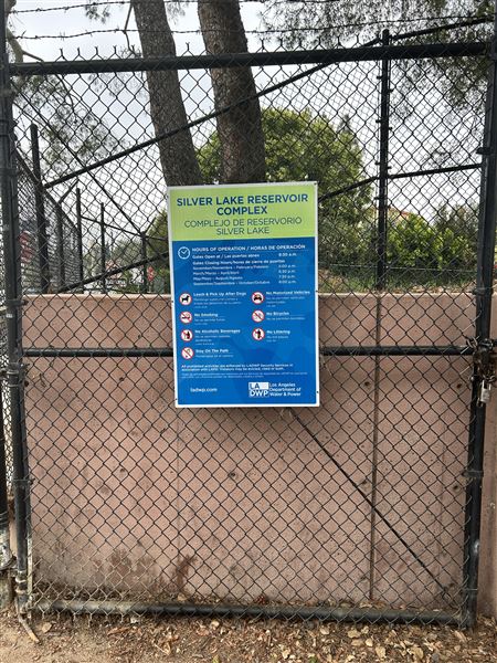 Silver Lake Reservoir (3/27/2025 - Credits: Brandy Davis)
