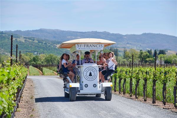 City of Santa Rosa - St. Francis Winery Trolley (4/23/2025 - Credits: Photo Courtesy of Sonoma County)
