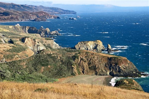 Sonoma Coast State Park (SP) - Vista Point (4/24/2025 - Credits: Al Mueller)