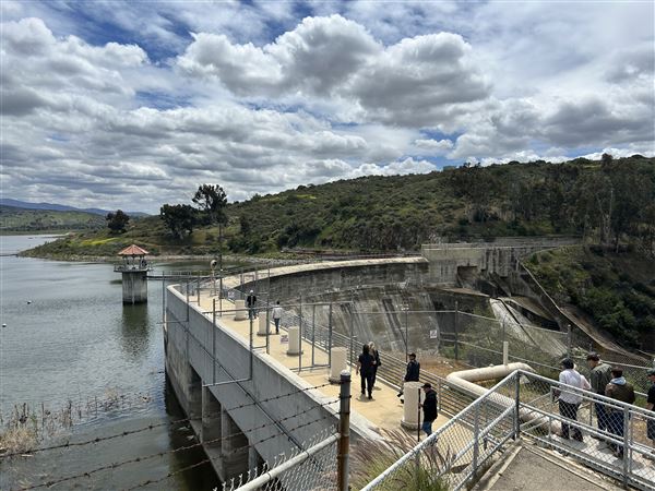 Sweetwater Dam / Sweetwater Authority (4/26/2025 - Credits: Brandy Davis)