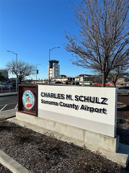 Charles M. Schulz Sonoma County Airport (6/30/2025 - Credits: Photo Courtesy of Sonoma County)