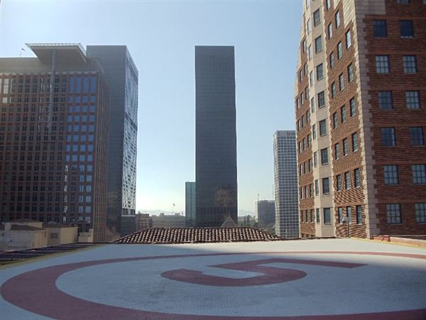 Millennium Biltmore Hotel Helipad (7/1/2025 - Credits: submitted by: Poleng Hong)