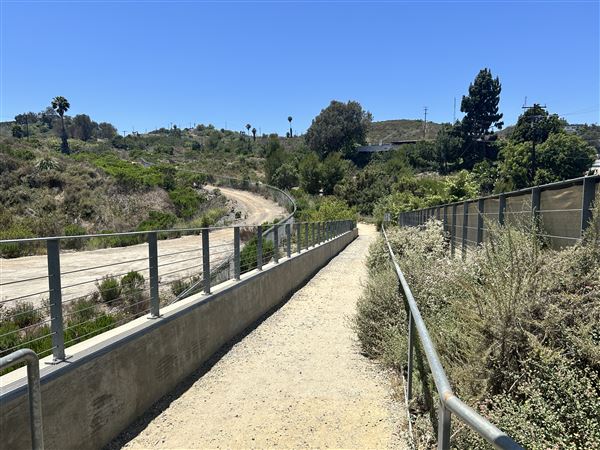 Mark Ridley Thomas Bridge located Kenneth Hahn State Recreational Area (SRA) (6/16/2025 - Credits: Brandy Davis)