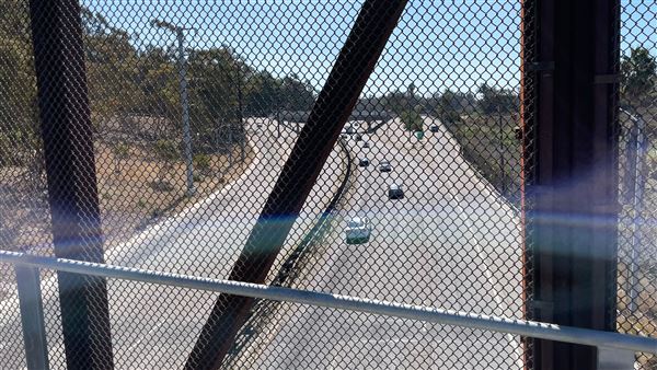 Mark Ridley Thomas Bridge located Kenneth Hahn State Recreational Area (SRA) (10/5/2021 - Credits: Leo Fialho)