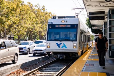 VTA Lightrail Stations - Alum Rock (1/22/2026 - Credits: Valley Transport Authority / VTA)