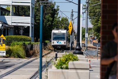 VTA Lightrail Stations - Campbell (1/22/2026 - Credits: Valley Transport Authority / VTA)