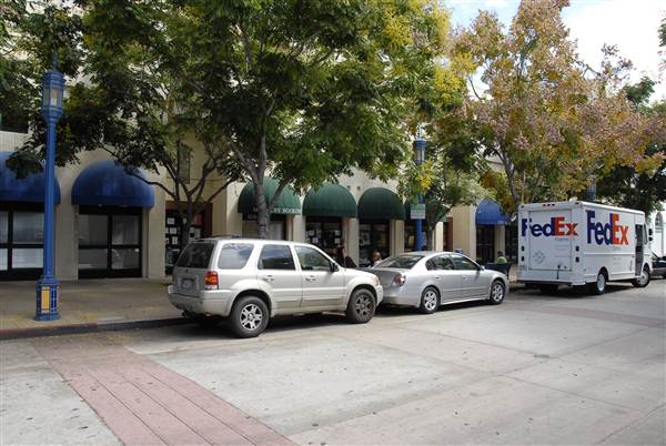 Westwood Village - Broxton Ave. (South) (11/30/2010 - Credits: Errol Reichow)