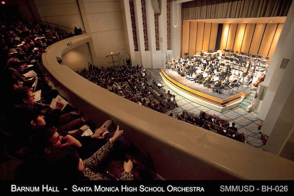 Barnum Hall Theatre @ Santa Monica High School / Santa Monica-Malibu Unified School District - SMMUSD (9/30/2014)
