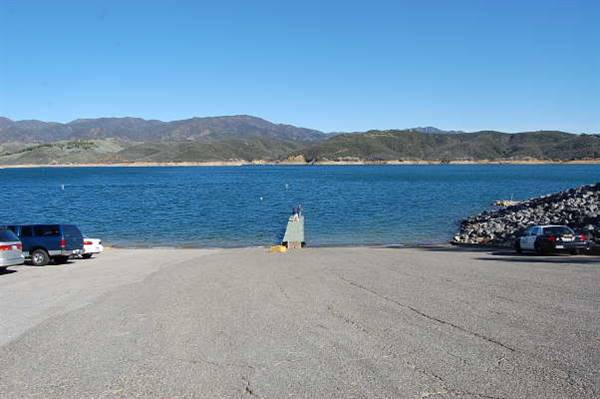 Castaic Lake State Recreation Area (SRA) - lake administered by Los Angeles County (4/5/2016)