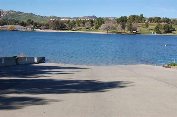 Castaic Lake State Recreation Area (SRA) - lake administered by Los Angeles County (4/5/2016)