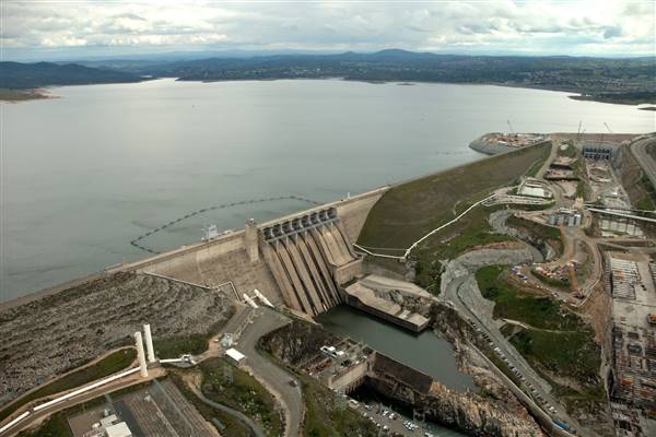 Folsom Lake State Recreation Area (SRA) (3/2/2015 - Credits: Photo courtesy of California Department of Water Resources)