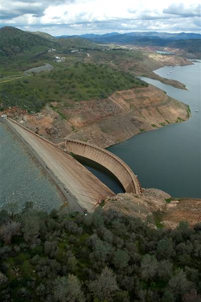 Lake McClure & Barrett Cove Recreation Area (3/2/2015 - Credits: Photo courtesy of California Department of Water Resources)