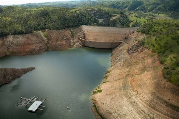 Lake McClure & Barrett Cove Recreation Area (3/2/2015 - Credits: Photo courtesy of California Department of Water Resources)
