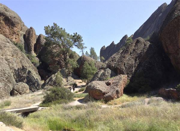 Pinnacles National Park - NPS (5/4/2013 - Credits: "Balconies Caves Trail - Pinnacles National Park" by Joyce Cory (CC BY 2.0)[https://creativecommons.org/licenses/by/2.0/legalcode]https://www.flickr.com/photos/docentjoyce/)