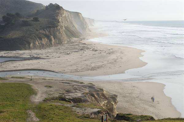 San Gregorio State Beach (SB) (2/2/2013 - Credits: "San Gregorio State Beach" by Wade Tregaskis (CC BY-NC 2.0)[https://creativecommons.org/licenses/by-nc/2.0/legalcode]https://www.flickr.com/photos/wadetregaskis/)