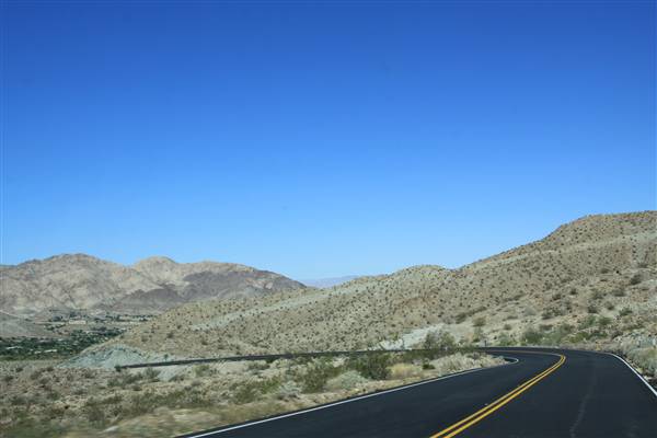 Highway 74 - Palms to Pines Scenic Byway (10/5/2013 - Credits: "Honeymoon: LA to Palm Springs" by Flickr User: HyperXP (CC BY-NC-ND 2.0)[https://creativecommons.org/licenses/by-nc-nd/2.0/legalcode] https://www.flickr.com/photos/hyperxp/)