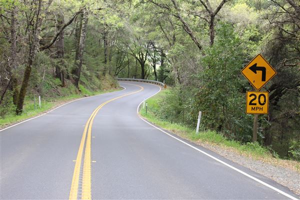 Highway 128 - Yorkville corridor - Highway 128 (4/4/2017 - Credits: Kellen Lim)