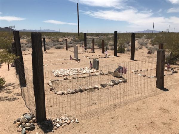 Goffs Schoolhouse (8/8/2018 - Credits: Laura Misajet, Mojave Desert Heritage & Cultural Association)