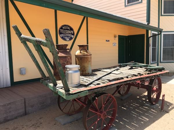 Goffs Schoolhouse (8/8/2018 - Credits: Laura Misajet, Mojave Desert Heritage & Cultural Association)