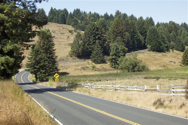 Highway 20 - Fort Bragg-Willits Rd. (9/3/2018 - Credits: Kellen Lim)