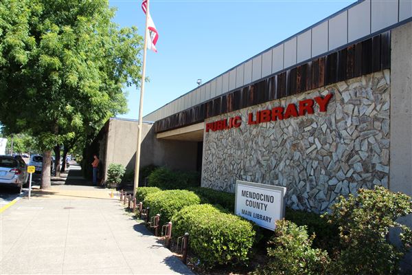 Ukiah Public Library / Mendocino County Library Ukiah Branch (7/11/2018 - Credits: Kellen Lim)