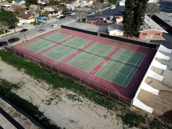 William S. Hart Union School District - Placerita JHS Tennis Courts (3/8/2023 - Credits: Provided by Lisa Arnone)
