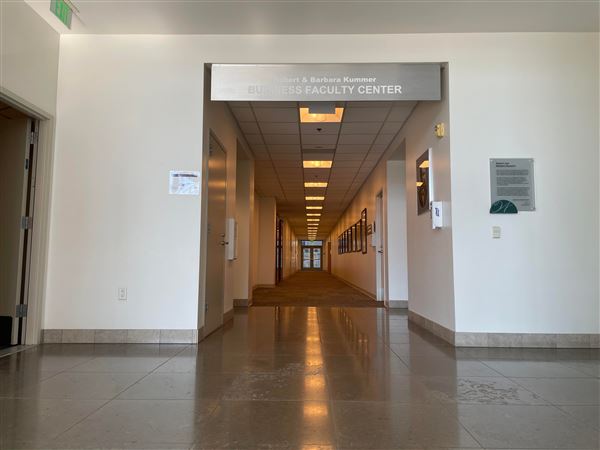Woodbury University - Business Building Hallways (5/24/2023 - Credits: Woodbury University)