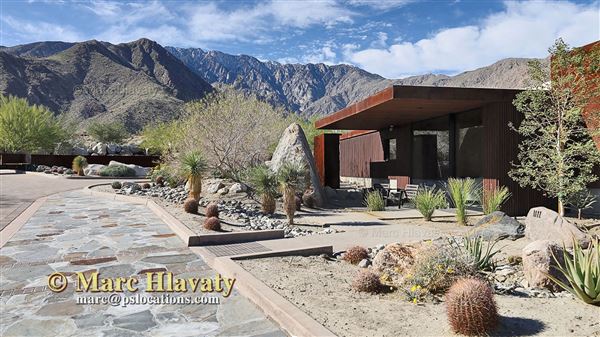 Desert Palisades Gate House - Desert Modern / Brutalist (7/5/2023 - Credits: Marc Hlavaty)