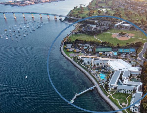Coronado Island Marriott Resort & Spa (10/27/2022 - Credits: Coronado Island Marriot Resort & Spa Sales Office)