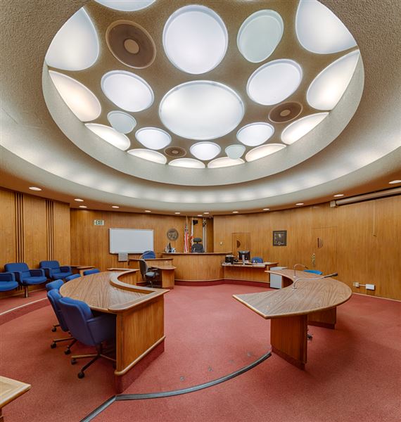 Marin County Civic Center & Courthouse - Historic Landmark Designation (12/20/2023 - Credits: Photo Courtesy of the Marin Film Resource Office)