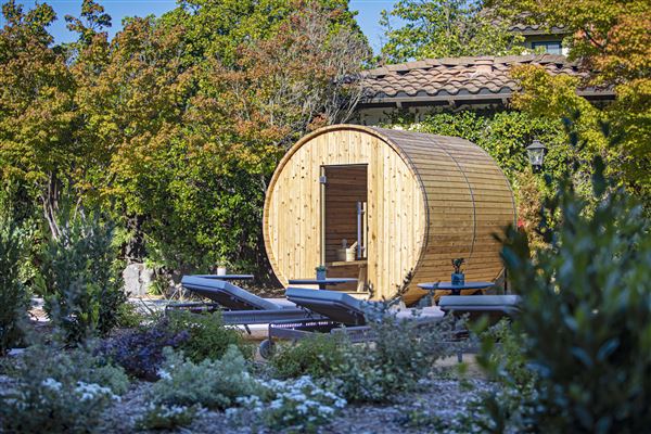 The Lodge at Sonoma Resort, Autograph Collection - The Spa- Barrel Sauna (7/26/2022 - Credits: Erin Mcvicar)