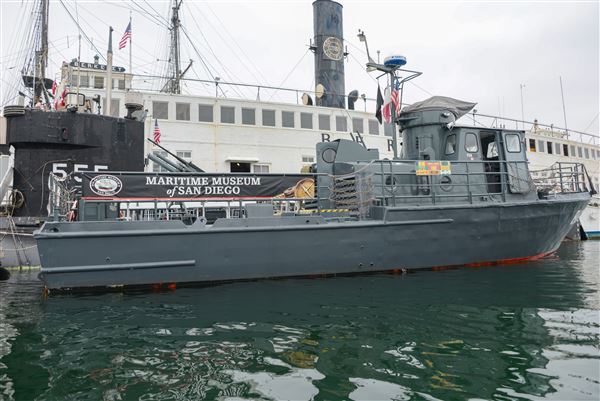 Maritime Museum of San Diego - PCF 816 Swift Boat (1/23/2024 - Credits: Photo Courtesy of the Maritime Museum of San Diego)