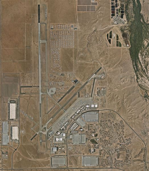 Southern California Logistics Airport (SCLA) - former George AFB - BRAC - SCLA Aerial (2/7/2024 - Credits: Leasing Coordinator)