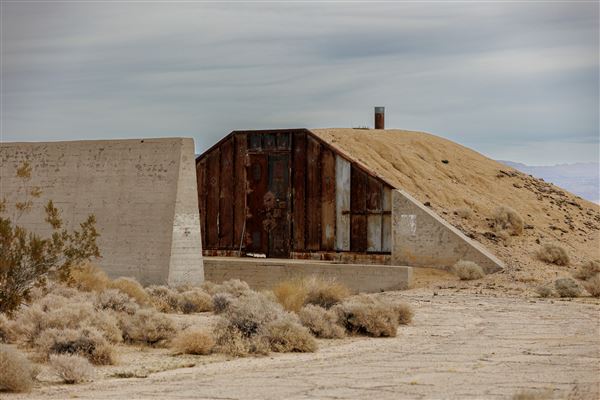 Inyokern Airport Bunkers - Airport ID: KIYK (2/21/2024 - Credits: Demi Mace)