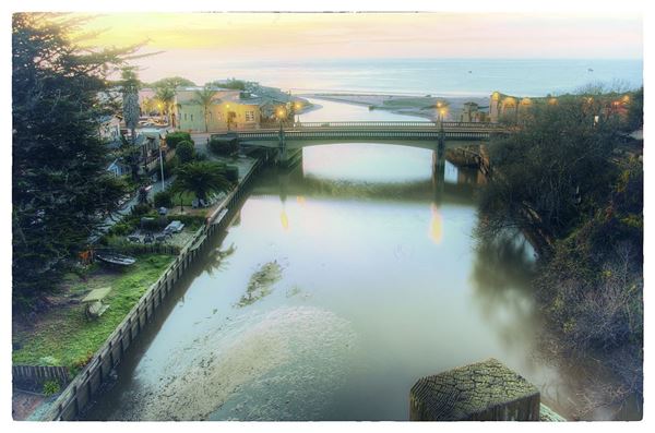 Capitola Village - "Capitola Dawn III" (1/24/2012 - Credits: Ed Sweeney)