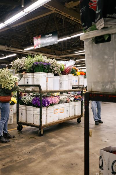 The Original Los Angeles Flower Market (2/26/2024 - Credits: OLAFM Marketing Team)