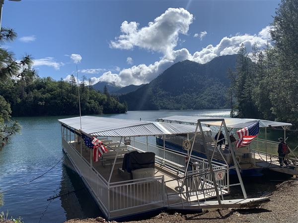 20359 Shasta Caverns Road - Boat ride across Lake Shasta to Caverns (5/5/2024 - Credits: Brandy Davis)