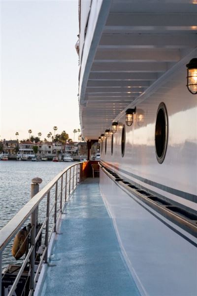 Wild Goose @ Newport Harbor - John Wayne's former Private Yacht - City Cruises (5/14/2024 - Credits: Photo Courtesy of City Experiences)