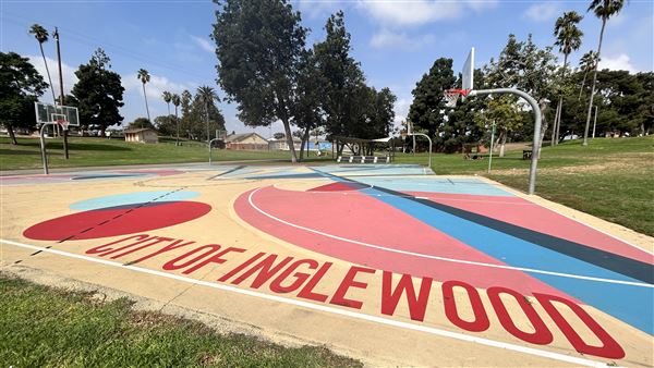 Edward Vincent Park - Basketball Court (10/17/2024 - Credits: Brandy Davis)
